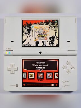 Nintendo DSi White Model Handheld Console | Plug & Play | Accessories & Content